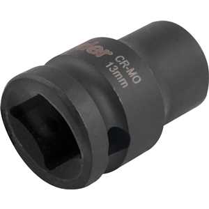 Soquete sextavado de impacto, encaixe de 1/2" x 13,0 mm, VONDER