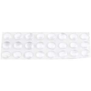 Protetor adesivo multiuso, 8 mm, com 24 peças, VONDER