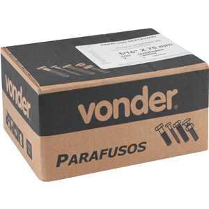Parafuso sextavado rosca soberba 5/16" x 75 mm, VONDER