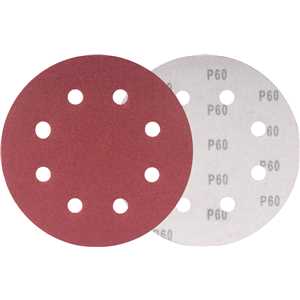 Disco de lixa com costado em pluma 180 mm, grão 60, para a lixadeira LPV 750, VONDER