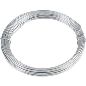 Arame galvanizado, BWG 18 1,24 mm, rolo com 10 metros, VONDER