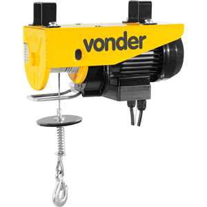 Guincho elétrico para 0,1 tonelada (0,1 tf) / 0,2 tonelada (0,2 tf) GEV 200 127 V~ VONDER