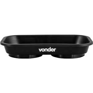 Bandeja magnética retangular, plástica, 140 mm x 240 mm, VONDER