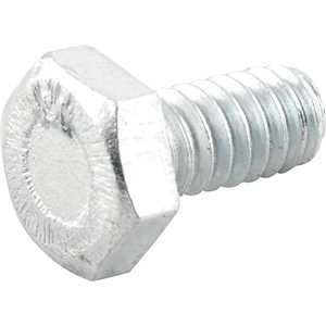 Parafuso sextavado zincado 1/4" x 1/2", UNC, rosca total, VONDER