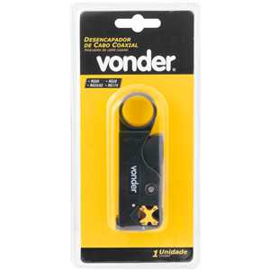 Alicate desencapador, para cabo coaxial, VONDER