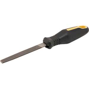 Lima chata bastarda 4", com cabo, encartelada, VONDER