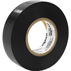 Fita isolante, 19,0 mm x 20 m, preta, VONDER PLUS