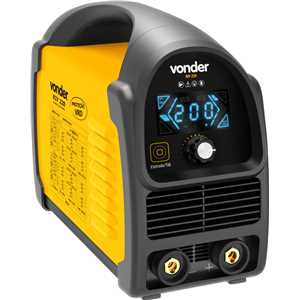 Inversor para solda com eletrodo e TIG, 200 A, RIV 228, com display LED,  monofásico, 127 V~ - 220 V~ - Seleção automática, VONDER