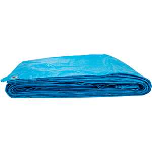Lona de polietileno azul 9 m x 4 m, 100 micra, VONDER LEVE