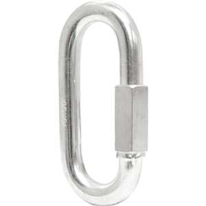 Mosquetão reto com rosca, 1/2" cartela com 1 peça, VONDER