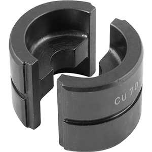 Matriz redonda 70 mm² para os Alicates Crimpadores ACV 400 e ACV 400B, VONDER