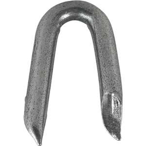 Grampo para cerca 1" x 9 BWG (19 x 11 (JP x LPP)), polido, VONDER