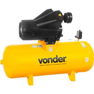 Compressor de ar VDCSV 20/200, 5,0 cv trifásico, 220 V ~/380 V~, VONDER