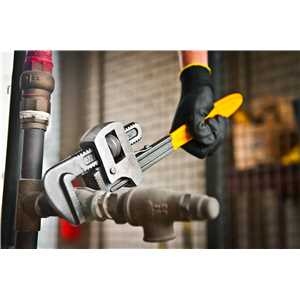 Chave grifo 8" tipo Stillson, encartelada, VONDER