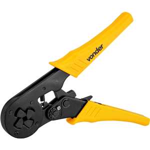 Alicate crimpador para terminais isolados tubulares de 6,0 mm² a 16,0 mm², AC 412, VONDER
