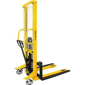 Empilhadeira manual, garfo ajustável, 1,0 tonelada (1,0 tf), EMN 101, VONDER