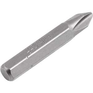 Bits/ponteira phillips com encaixe 1/4", nº 2 x 38 mm, com 5 peças, VONDER