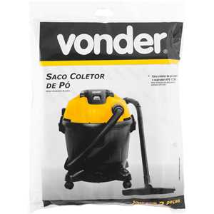 Saco coletor de pó para aspirador APV 1235, jogo com 3 peças, VONDER