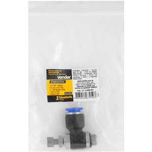 Regulador de velocidade, 8 mm, rosca 1/8" BSP, VONDER