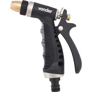 Esguicho metálico para jardim, tipo pistola, engate 1/2", EP 217, VONDER