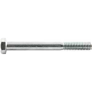 Parafuso sextavado zincado 5/16" x 3", UNC, rosca parcial, VONDER