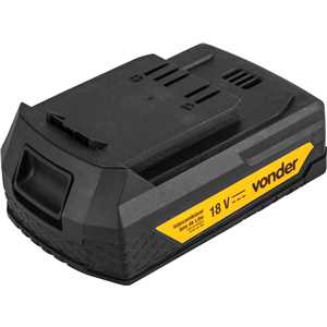 Bateria 18 V, íons de lítio, linha intercambiável, 2 Ah, IBV 1802 VONDER