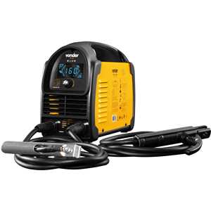Inversor para solda com eletrodo e TIG, 160 A, RIV 168, com display LED,  monofásico, 127 V~ - 220 V~ - Seleção automática, VONDER