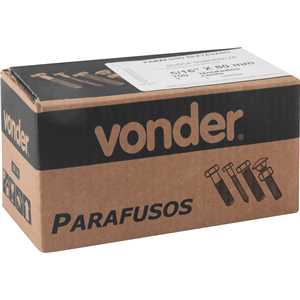 Parafuso sextavado rosca soberba 5/16" x 80 mm, VONDER