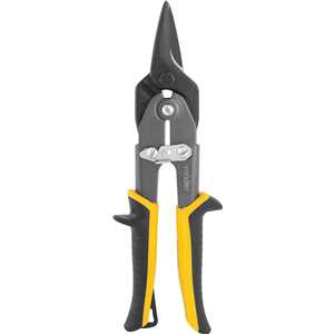 Tesoura 10", para chapas, modelo aviação, corte reto, VDP 10R, VONDER PLUS