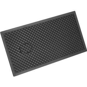 Desempenadeira plástica, base estriada, 140 mm x 270 mm, VONDER