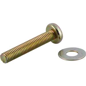 Parafuso com arruela para suporte de TV, M8 x 45 mm, VONDER