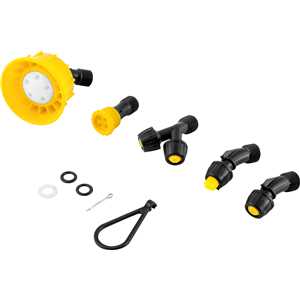 Pulverizador costal, 2 em 1, manual ou bateria, com bateria de lítio, 18 litros, VONDER