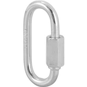 Mosquetão reto com rosca, 1/2", VONDER
