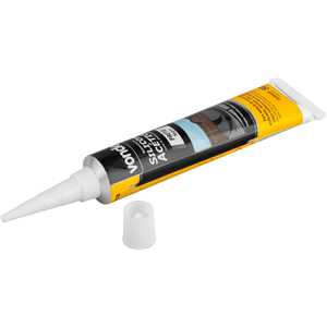 Borracha de silicone acético, preto, 50 g, VONDER
