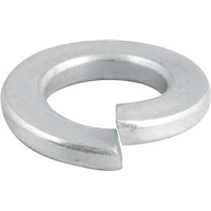 Arruela de pressão 3/8" zincada, cartela, VONDER