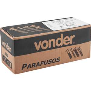 Parafuso sextavado 8.8 (GRAU 5), 1/2" x 3", UNC, VONDER