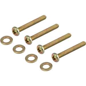 Parafuso com arruela para suporte de TV, M8 x 45 mm, VONDER
