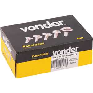 Parafuso autobrocante sextavado, 4,2 mm x 13 mm, VONDER