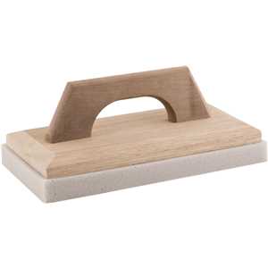 Desempenadeira de madeira, com espuma, 140 mm x 270 mm, VONDER