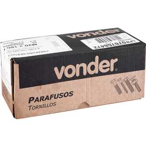 Parafuso sextavado 8.8, 20 mm x 160 mm, MA, rosca parcial, DIN 931, VONDER