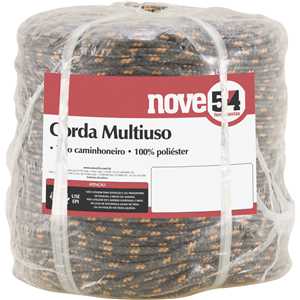 Corda multiuso, 8 mm x 228 m, cinza, NOVE54