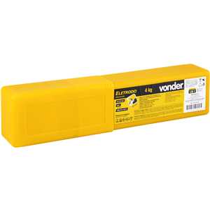 Eletrodo revestido para inox, AWS E312, com 3,25 mm, VONDER