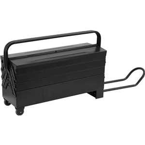 Caixa metálica sanfonada para ferramentas, com 7 gavetas, 60,0 cm x 19,0 cm x 24,0 cm, com roda, VONDER