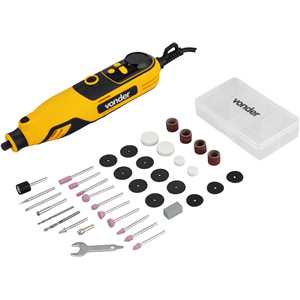 Microrretífica com acessórios, 130 W, 127 V~, MRV 042 VONDER