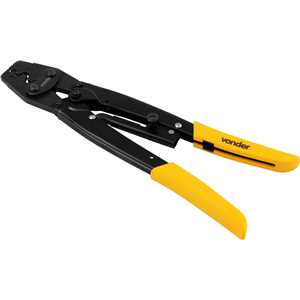 Alicate crimpador, terminais sem isolação, 1,25 mm² a 16,0 mm², ACV 160, VONDER