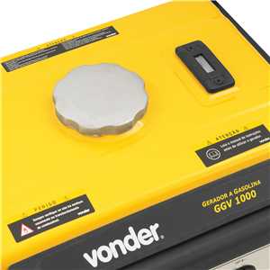 Gerador a gasolina 1.000 W, 110 V~, GGV 1000, VONDER