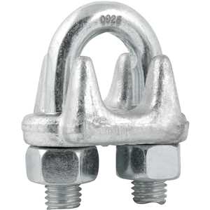 Clips para cabo de aço 3/4" - 19,10 mm, pesado, encartelado, VONDER PLUS