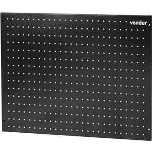 Painel porta-ferramentas metálico, 72,5 cm x 57,5 cm, VONDER