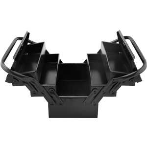 Caixa metálica sanfonada para ferramentas, com 5 gavetas, 30 cm x 19 cm x 20 cm, VONDER