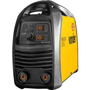 Inversor para solda com eletrodo e TIG, 200 A, RIV 222, com display digital, monofásico, 127 V~ - 220 V~ - Seleção automática, VONDER.